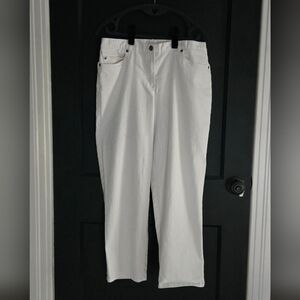 Classic White Women's Pants